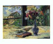 Paul Gauguin Vase of Flowers   8 oil painting reproduction